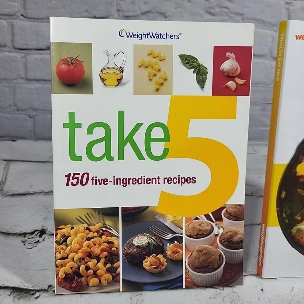 Weight Watchers Cookbooks Lot Of 3 - Shop - Take 5 - What To Eat Now‎